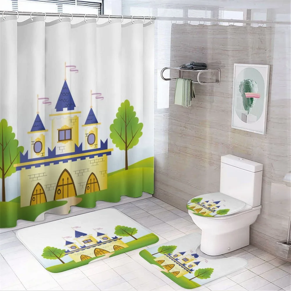 Magic Tale Land Fortress — 4-Piece Bathroom Set preview