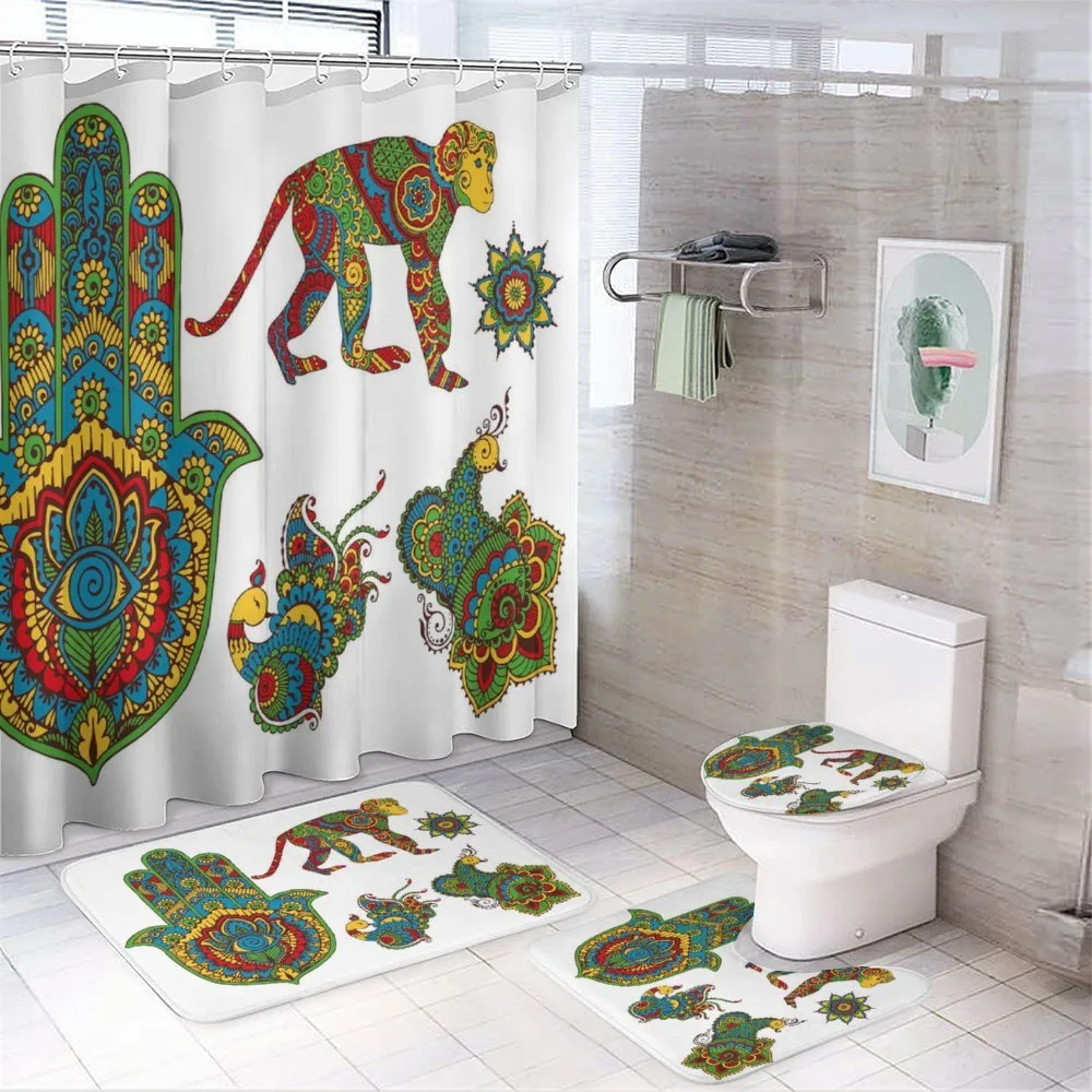 Mehndi Style — 4-Piece Bathroom Set preview
