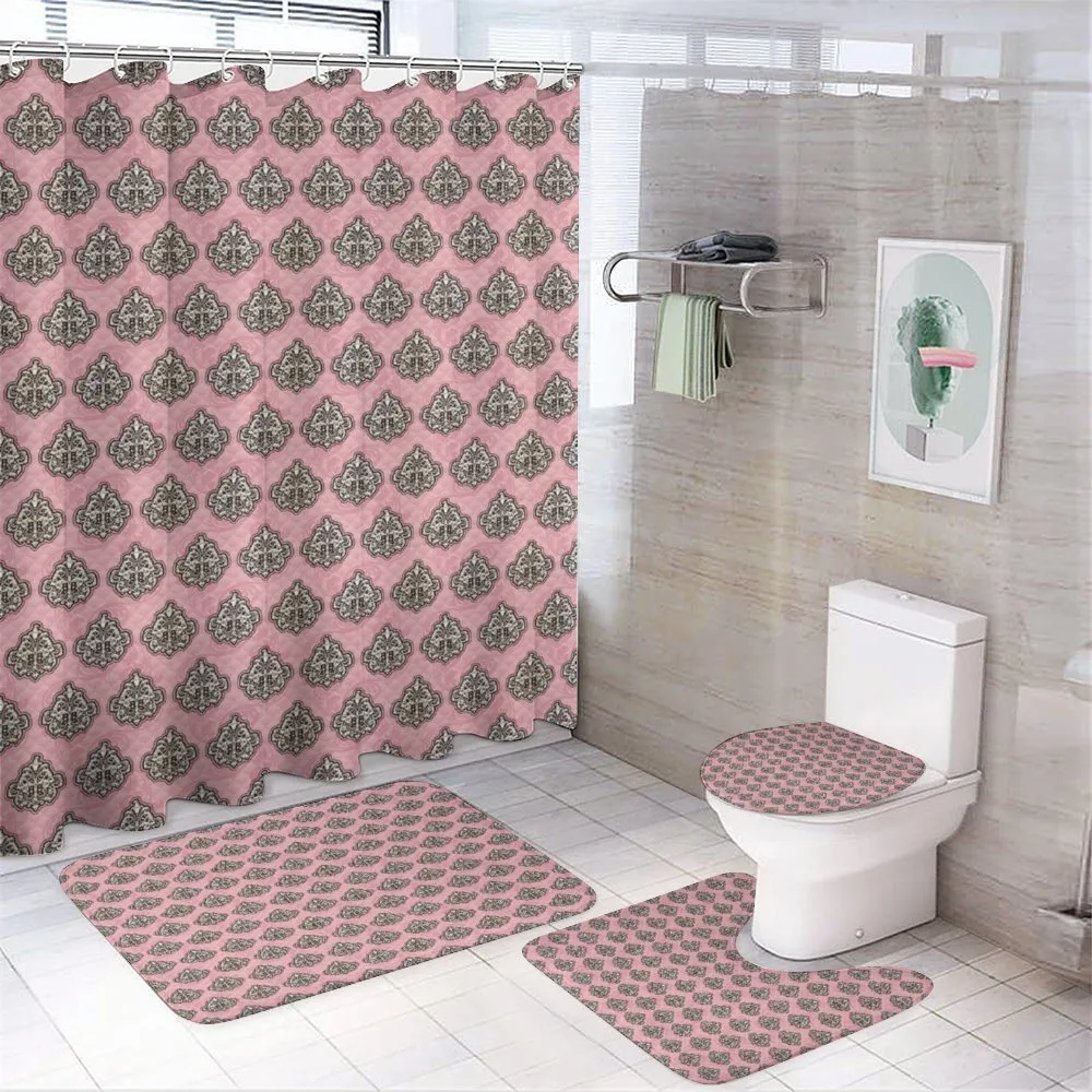 Modernized Rococo Art — 4-Piece Bathroom Set preview