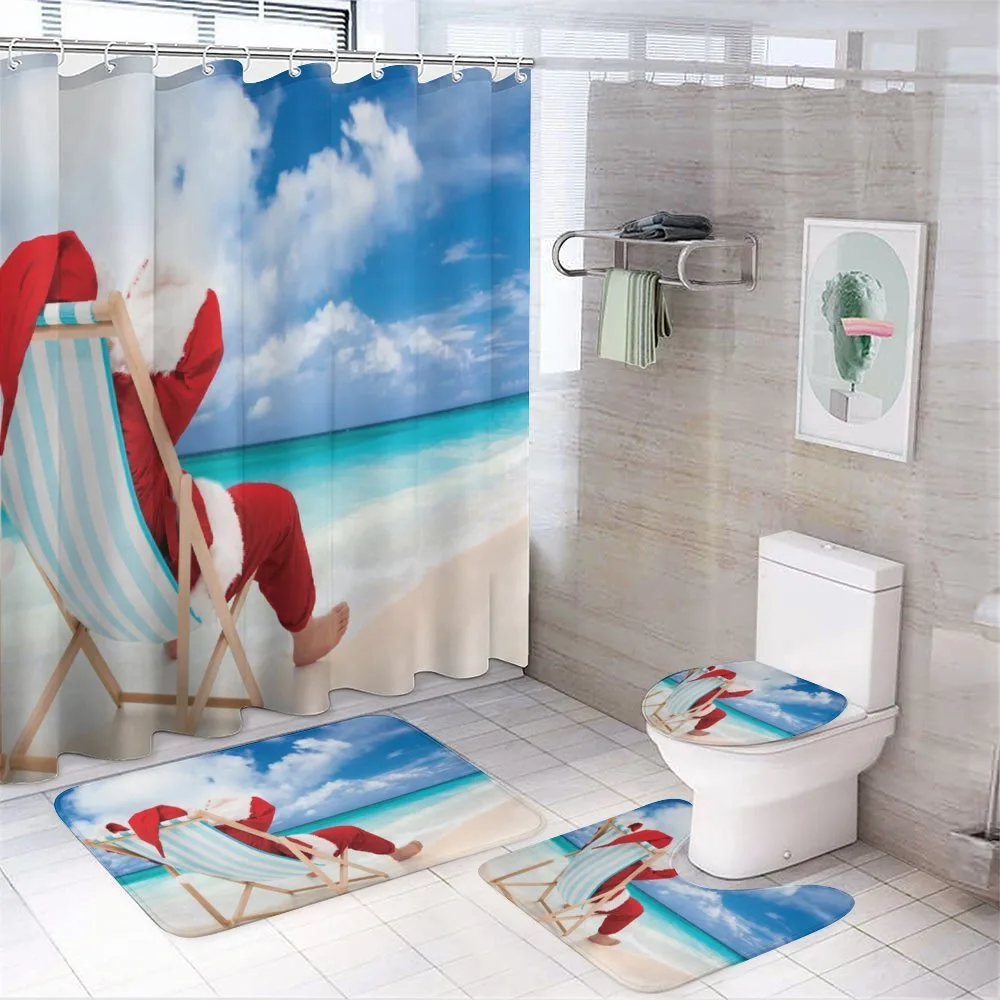 Relaxing at Exotic Beach 4-Piece Bathroom Set product video