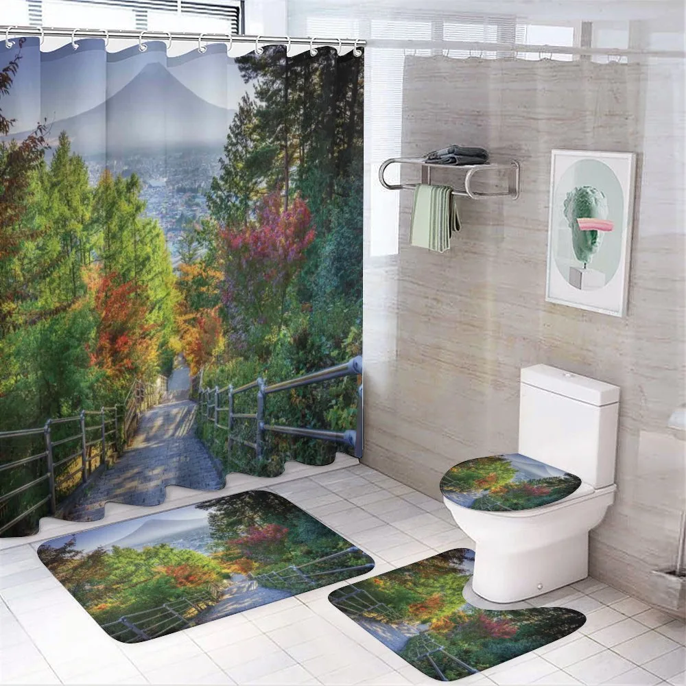 Sakura Garden — 4-Piece Bathroom Set preview
