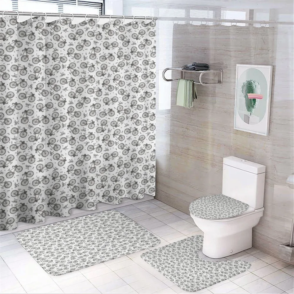 Adult and Kids Bikes — 4-Piece Bathroom Set preview