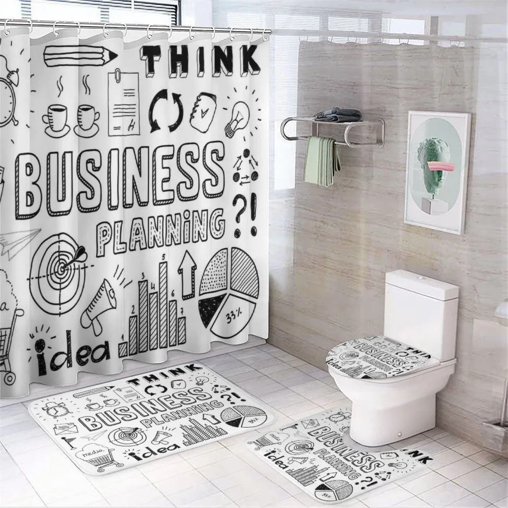 Business Planning Theme — 4-Piece Bathroom Set preview