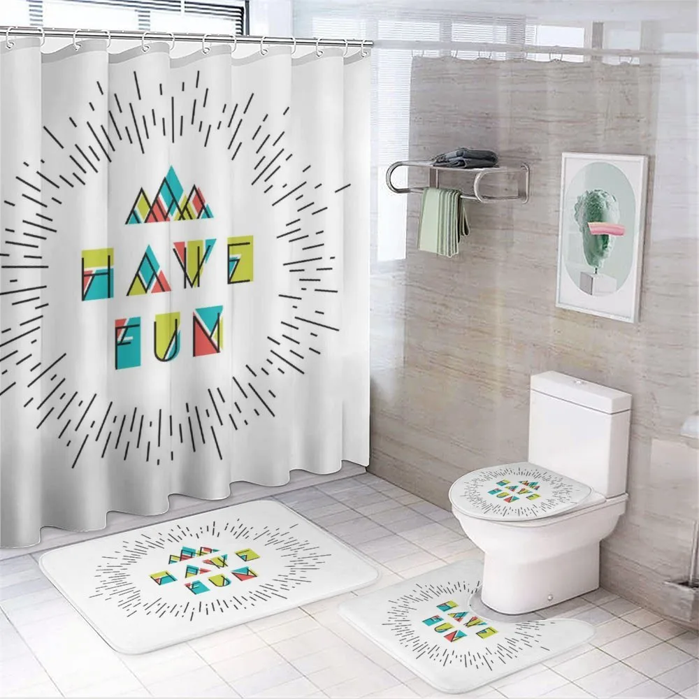 Motive Words — 4-Piece Bathroom Set preview