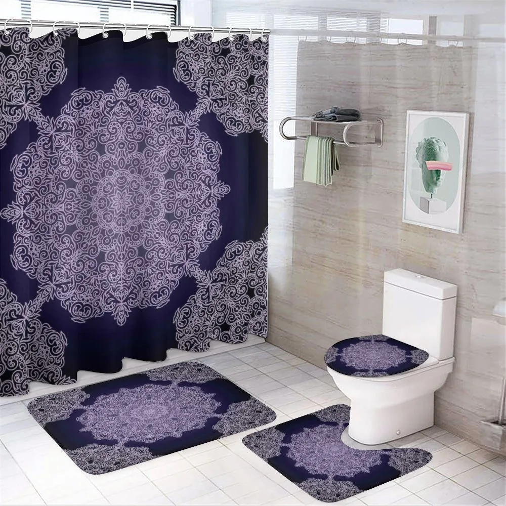 Bohemian Floral — 4-Piece Bathroom Set preview