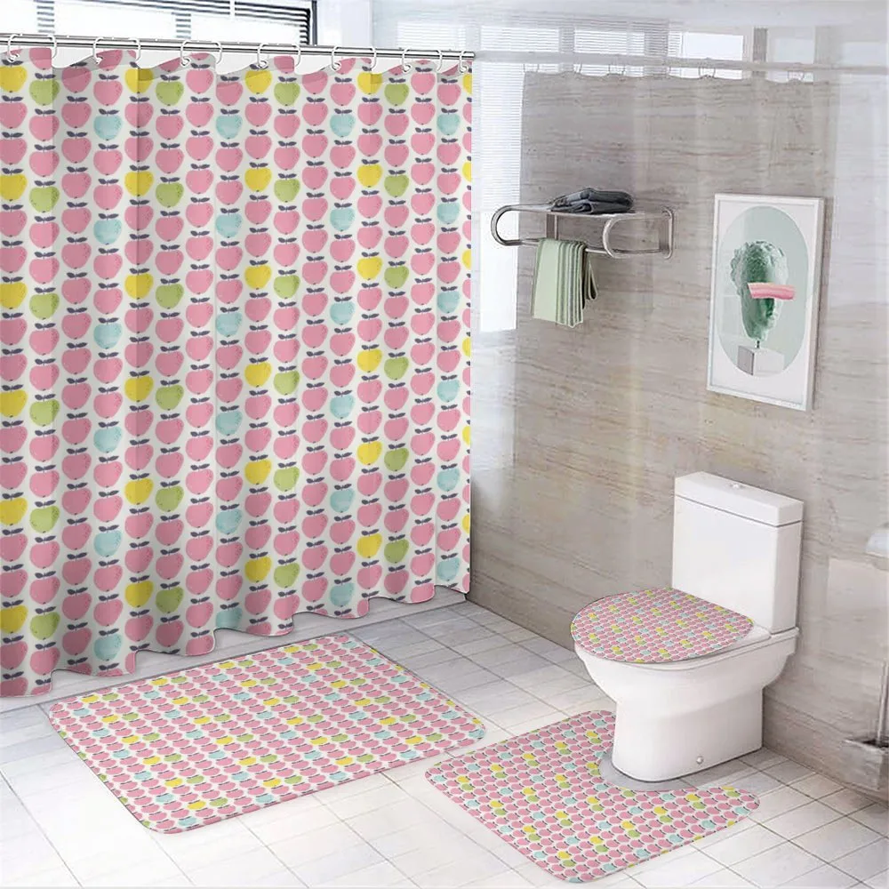 Food Farmland Harvest Cartoon — 4-Piece Bathroom Set preview