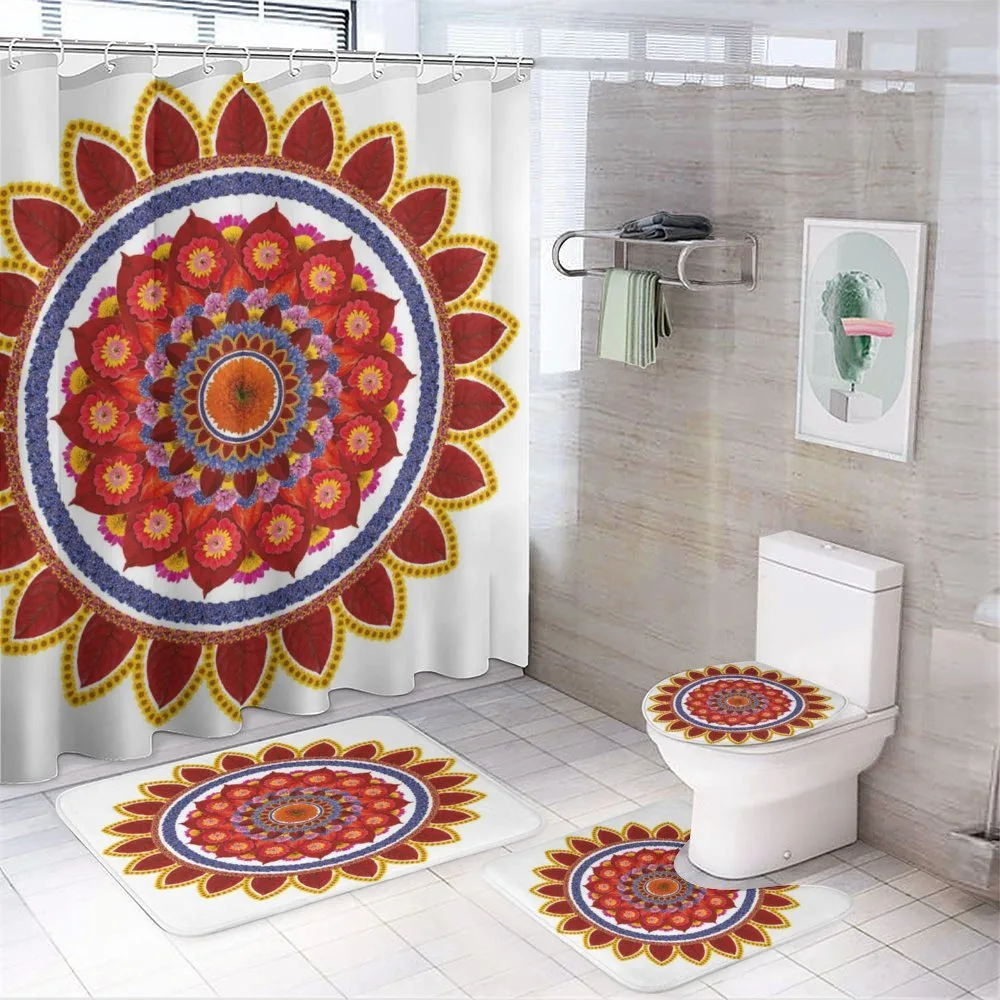 Summer Flowers Joy — 4-Piece Bathroom Set preview