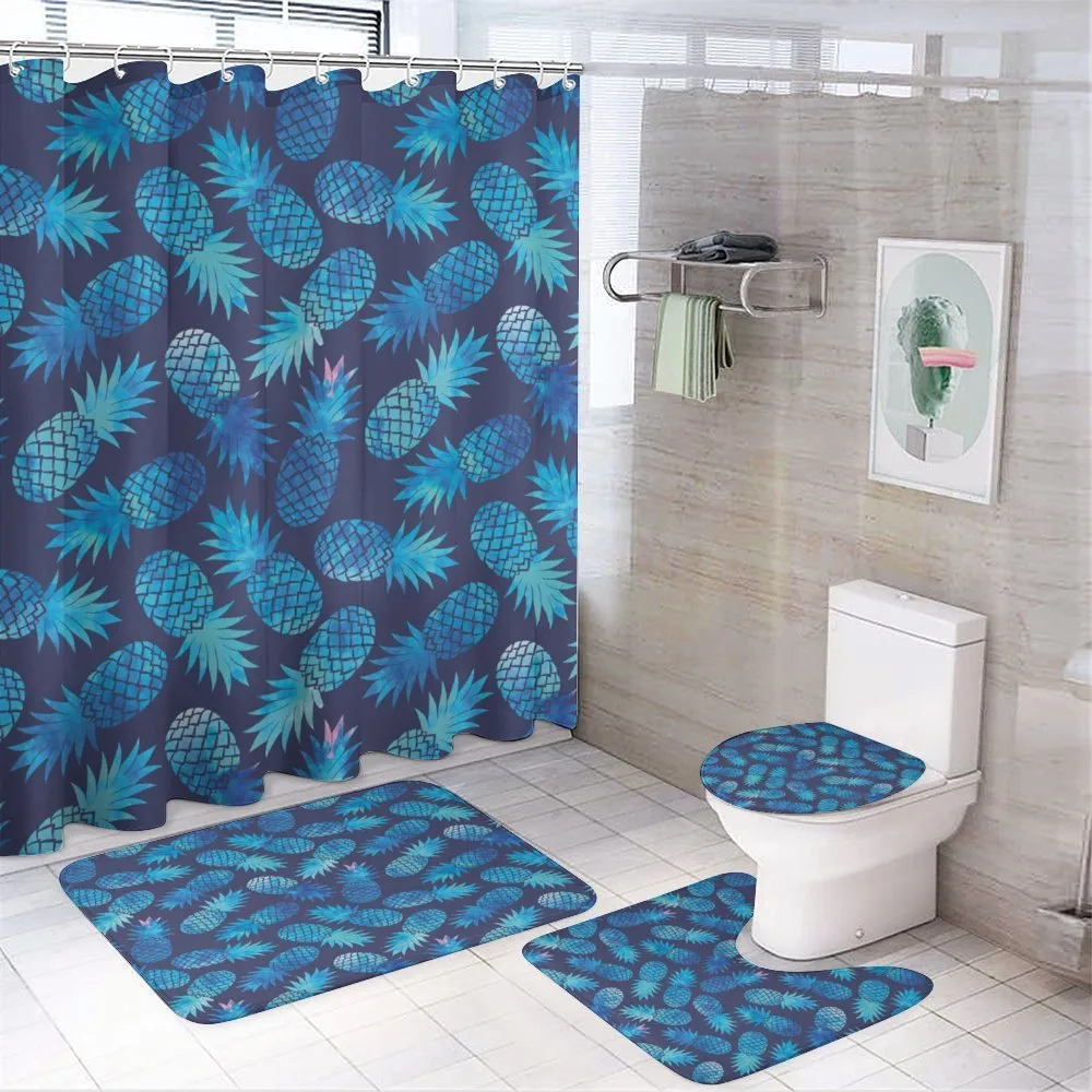 Exotic Pineapple — 4-Piece Bathroom Set preview