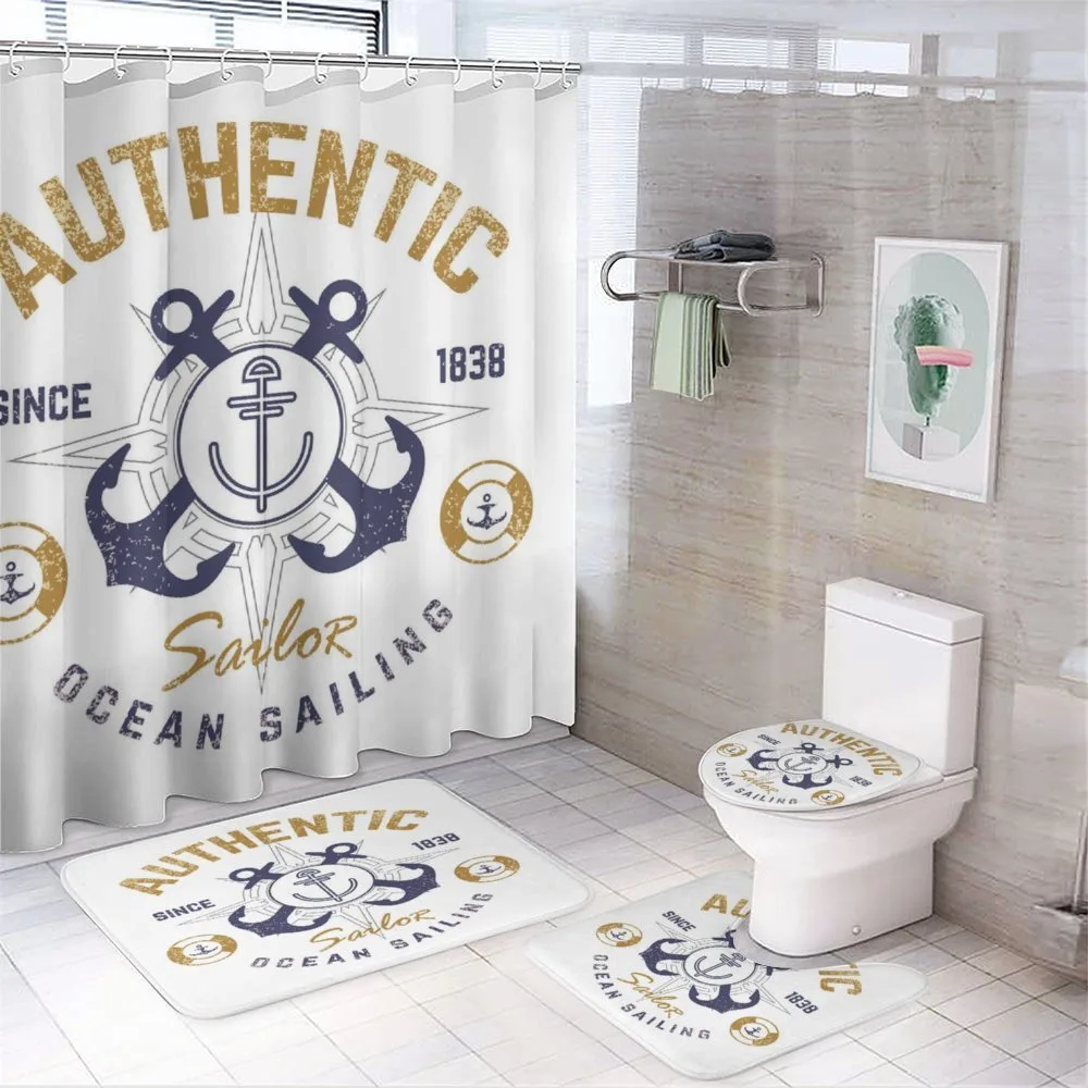 Lifeboy Rudder Captain — 4-Piece Bathroom Set preview