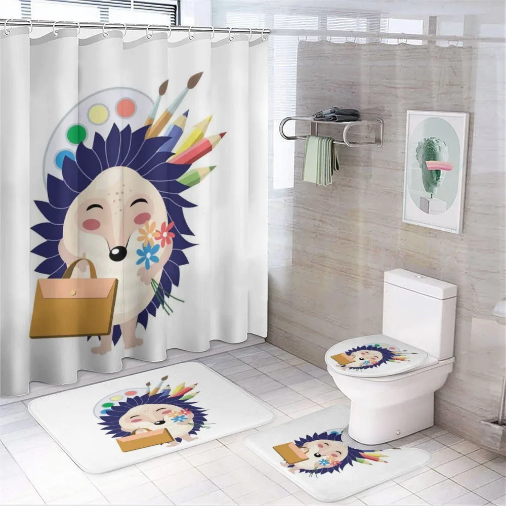 School Boy Animal — 4-Piece Bathroom Set preview
