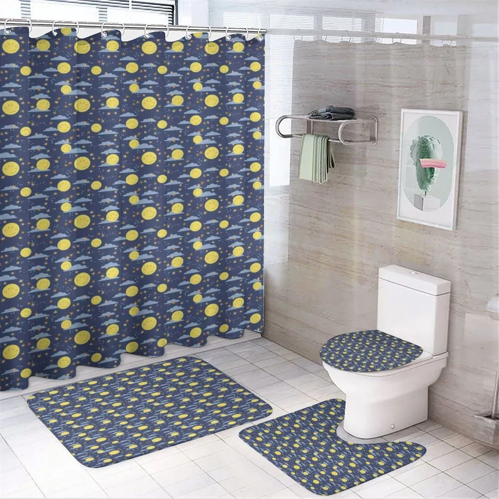 Smiling Moons Sleep Time — 4-Piece Bathroom Set preview