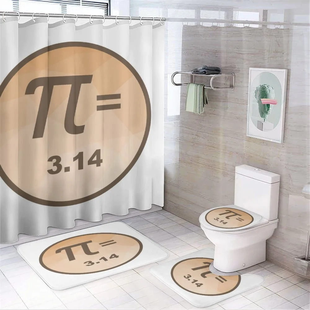Value Number in Circle — 4-Piece Bathroom Set preview