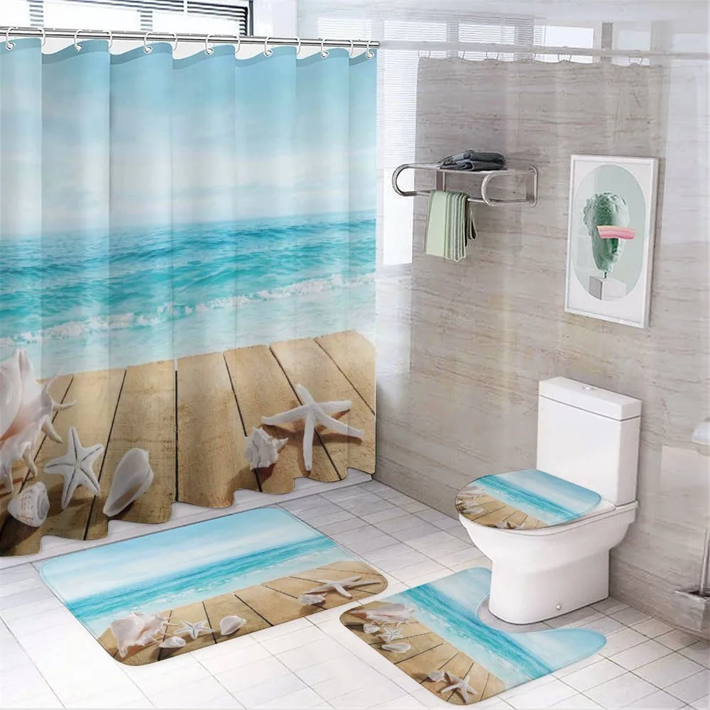 Sunshine Maldives Deck — 4-Piece Bathroom Set preview