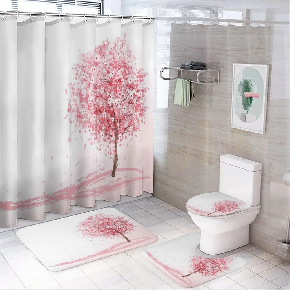 Far East Sakura Bloom — 4-Piece Bathroom Set preview