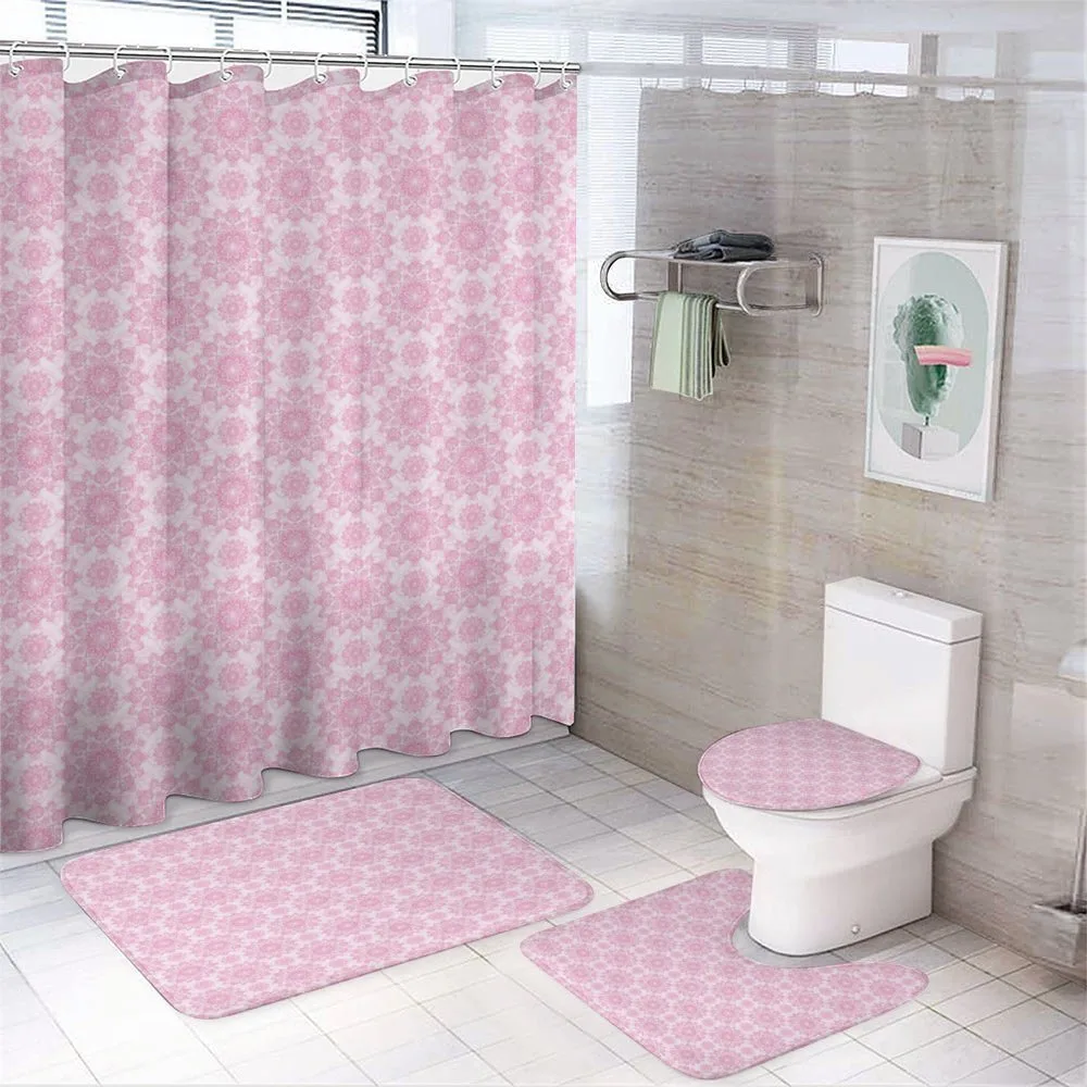 Modernized Baroque Art — 4-Piece Bathroom Set preview
