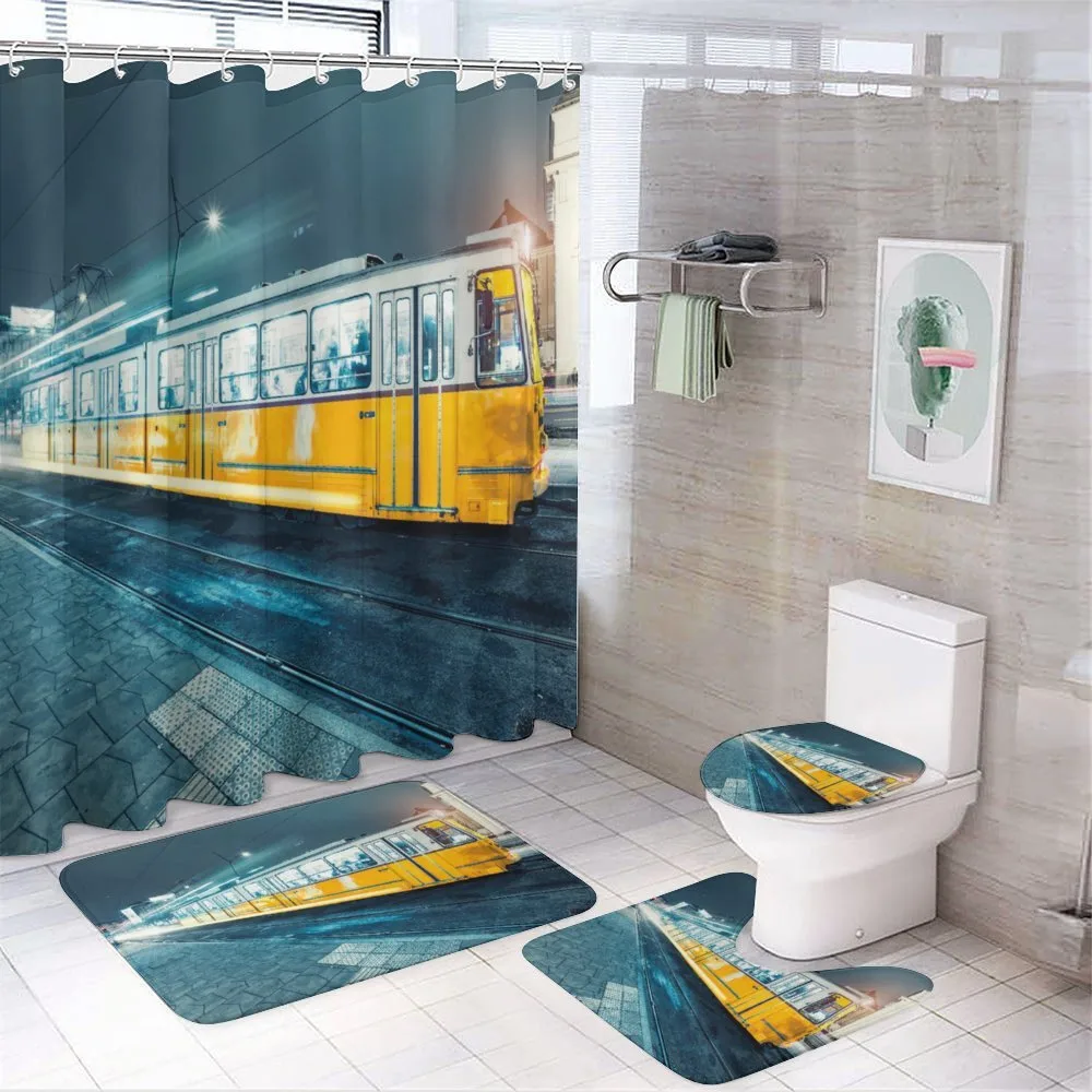 Old Tram City — 4-Piece Bathroom Set preview