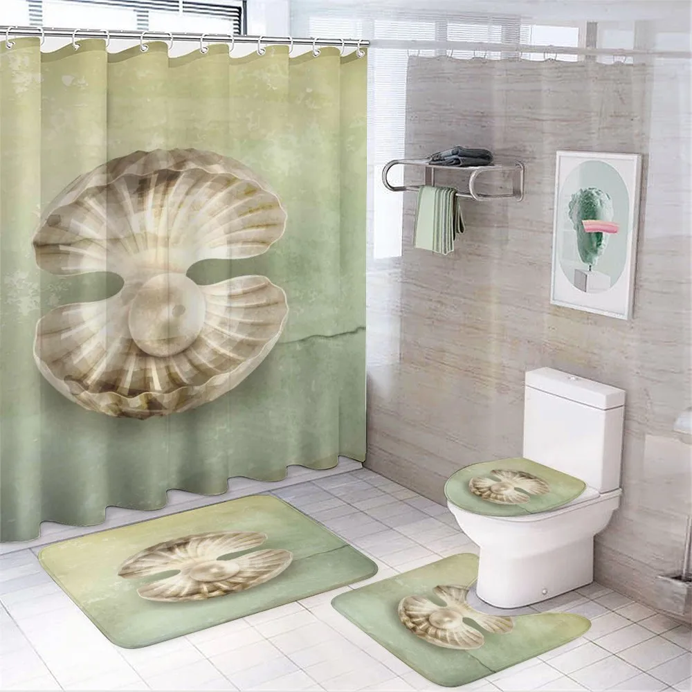 Open Shell Marine Life 4-Piece Bathroom Set product video