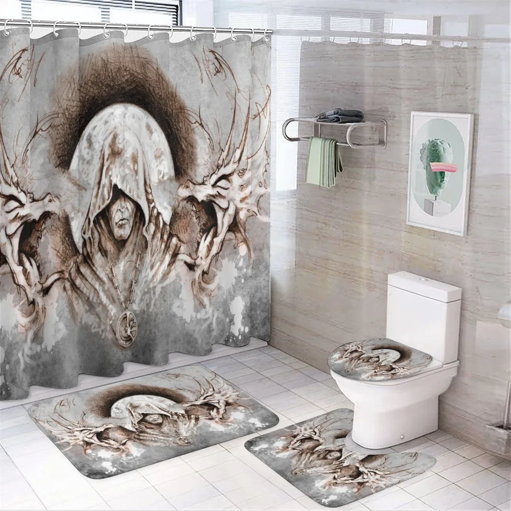 Monk Branches Medieval — 4-Piece Bathroom Set preview