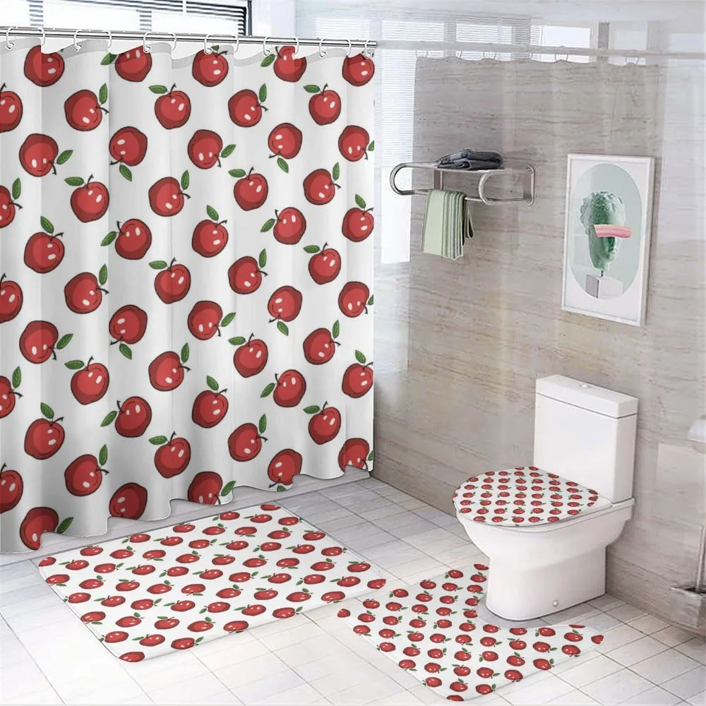 Cartoon Organic Fruit — 4-Piece Bathroom Set preview