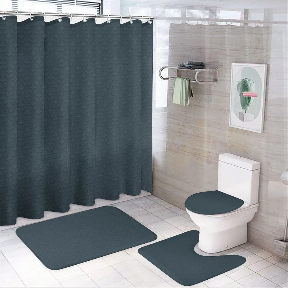 Cut out Effect Pattern — 4-Piece Bathroom Set preview
