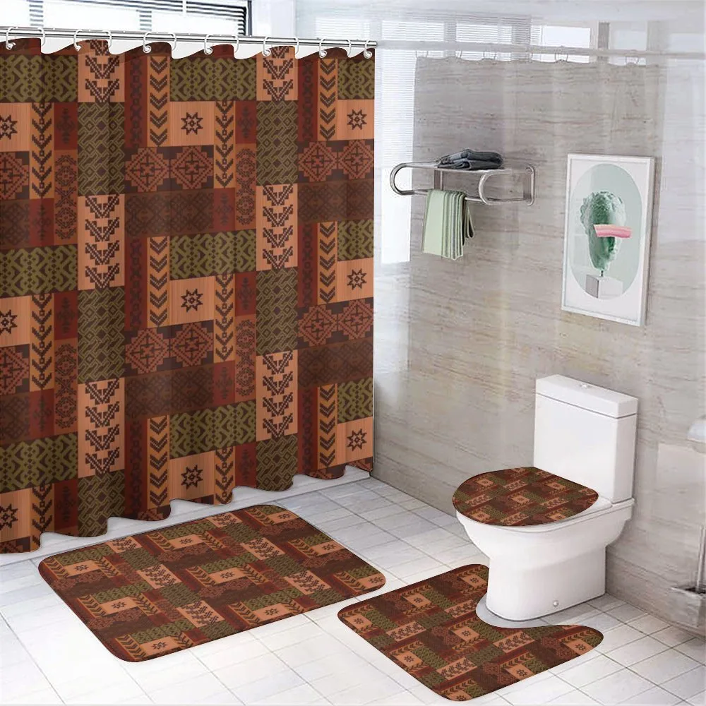 Folk Shape — 4-Piece Bathroom Set preview