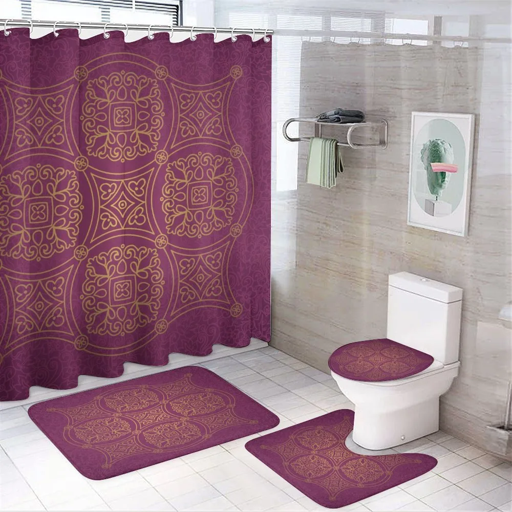 Persian Ornate 4-Piece Bathroom Set product video