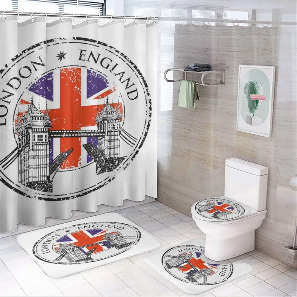 Flag Nostalgic National — 4-Piece Bathroom Set preview