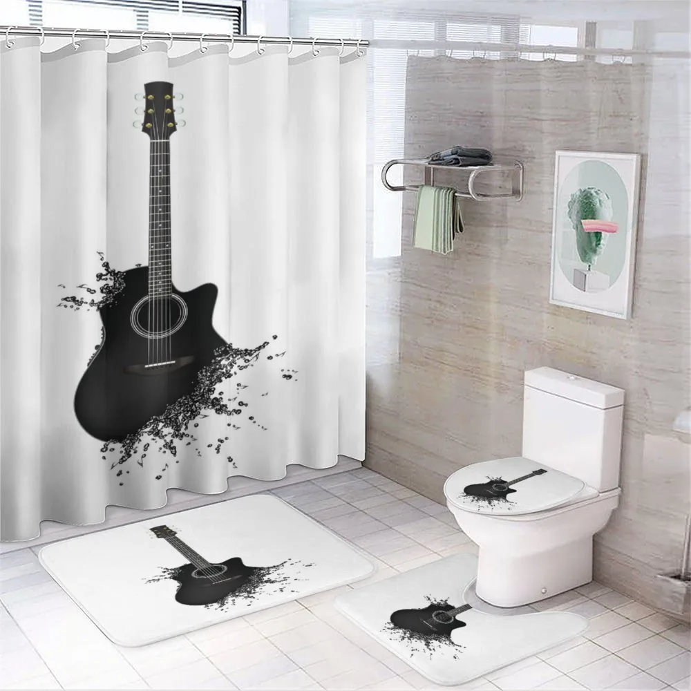 Musical Device Strings — 4-Piece Bathroom Set preview