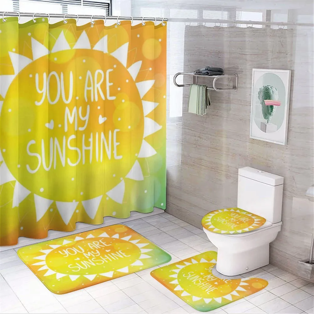 Sun Love Art 4-Piece Bathroom Set product video