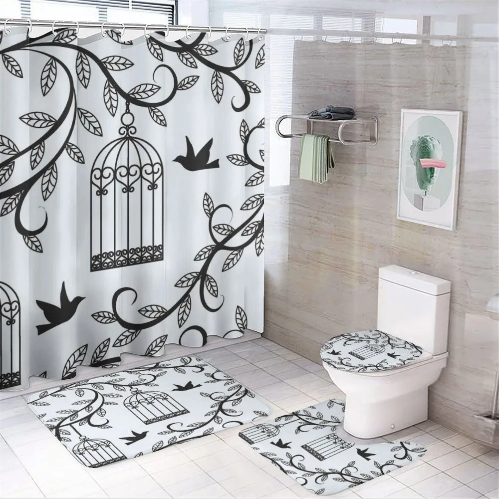 Branch of Floral Tree — 4-Piece Bathroom Set preview