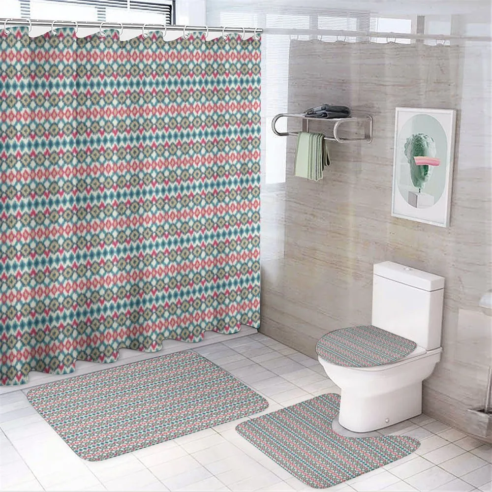 Rhombus — 4-Piece Bathroom Set preview