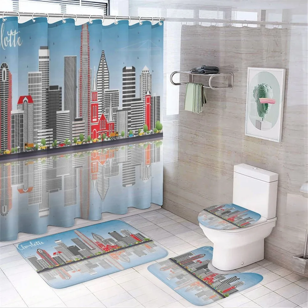 Charlotte Skyline — 4-Piece Bathroom Set preview