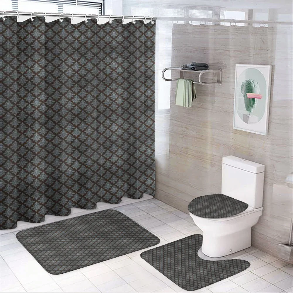 Classic Baroque Leaves — 4-Piece Bathroom Set preview