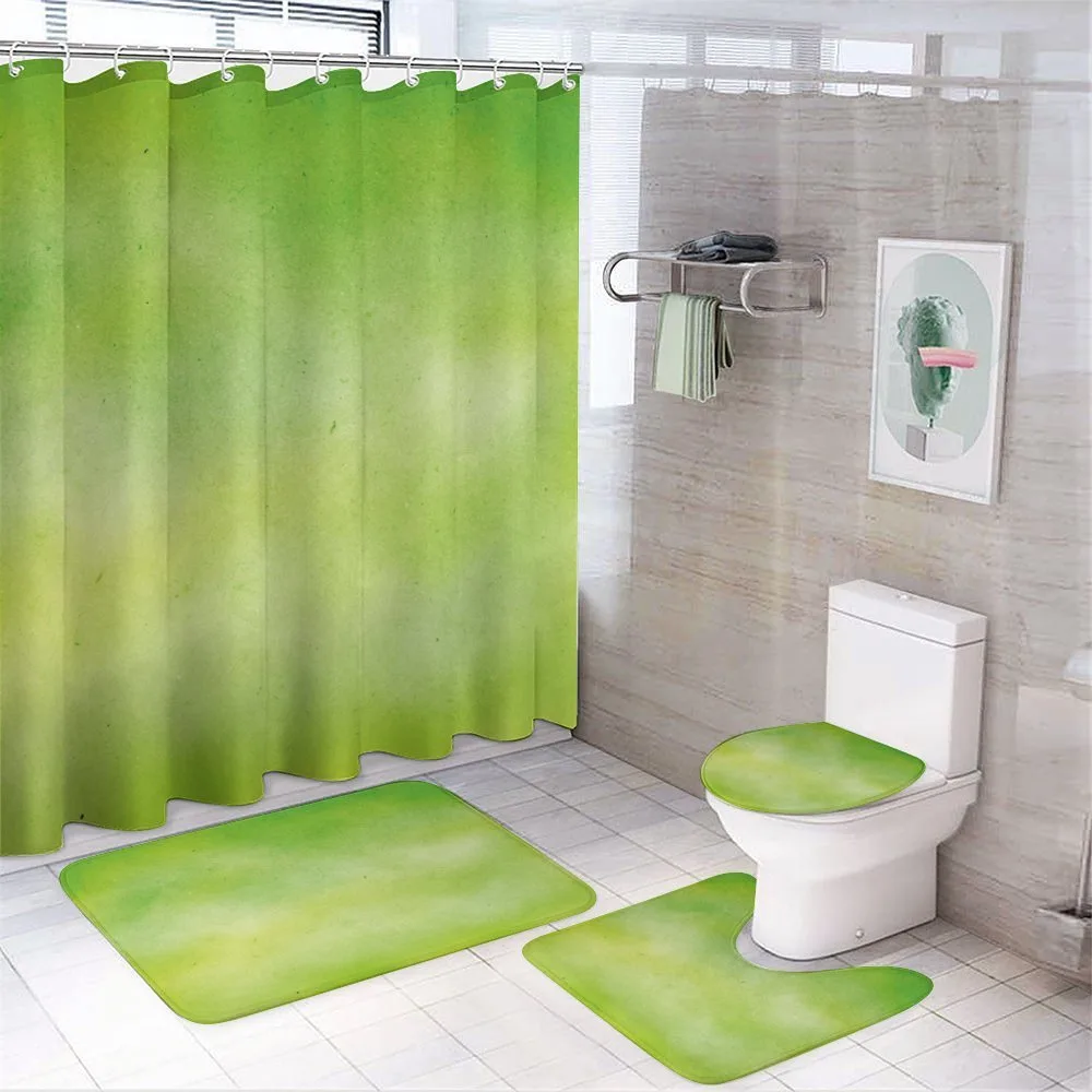 Faded Watercolors — 4-Piece Bathroom Set preview