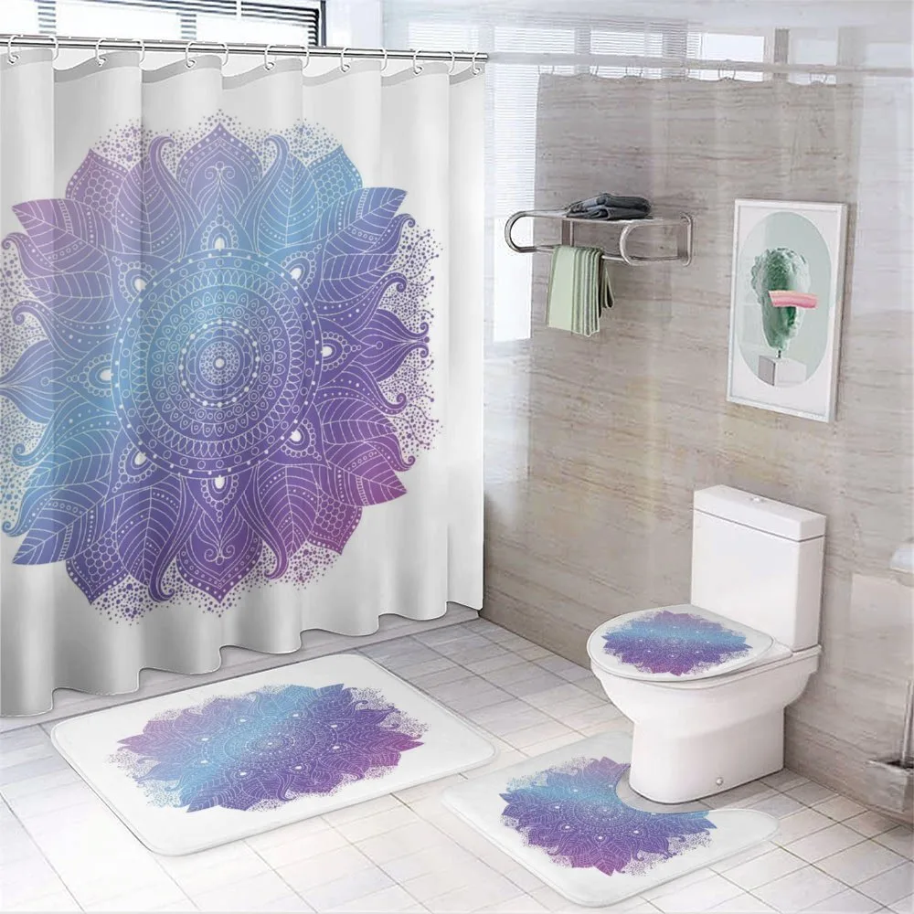 Bohemian Mandala — 4-Piece Bathroom Set preview