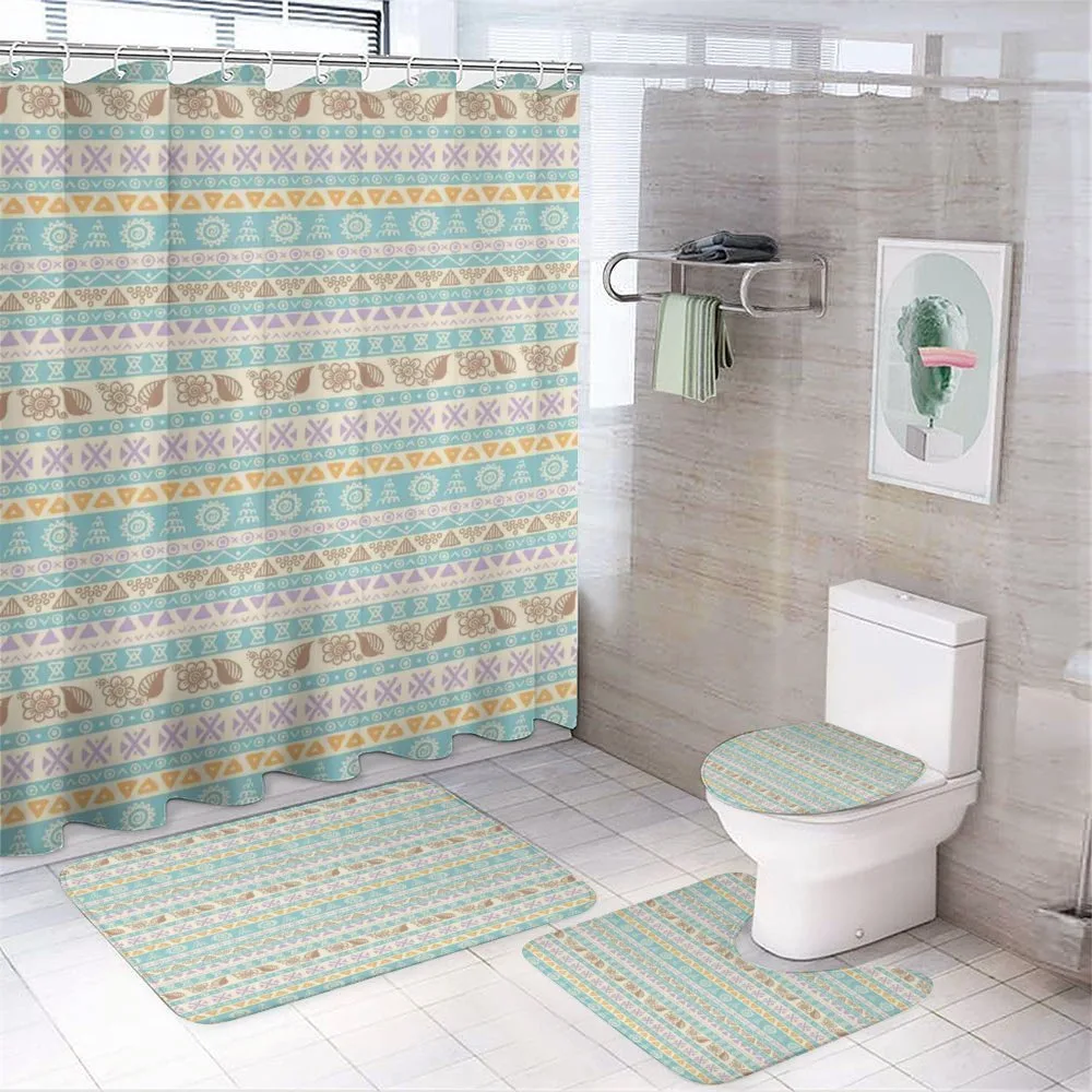 Old Fashion Mythical Art — 4-Piece Bathroom Set preview