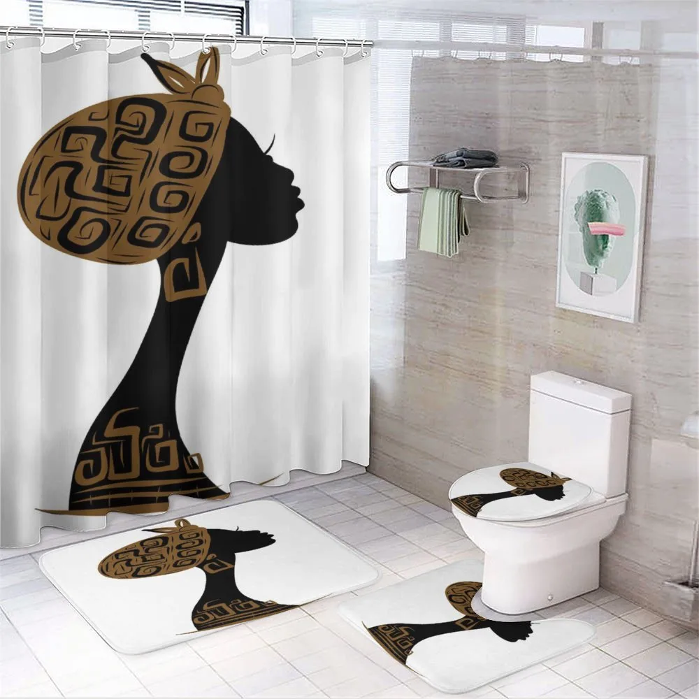 Headscarf Profile — 4-Piece Bathroom Set preview