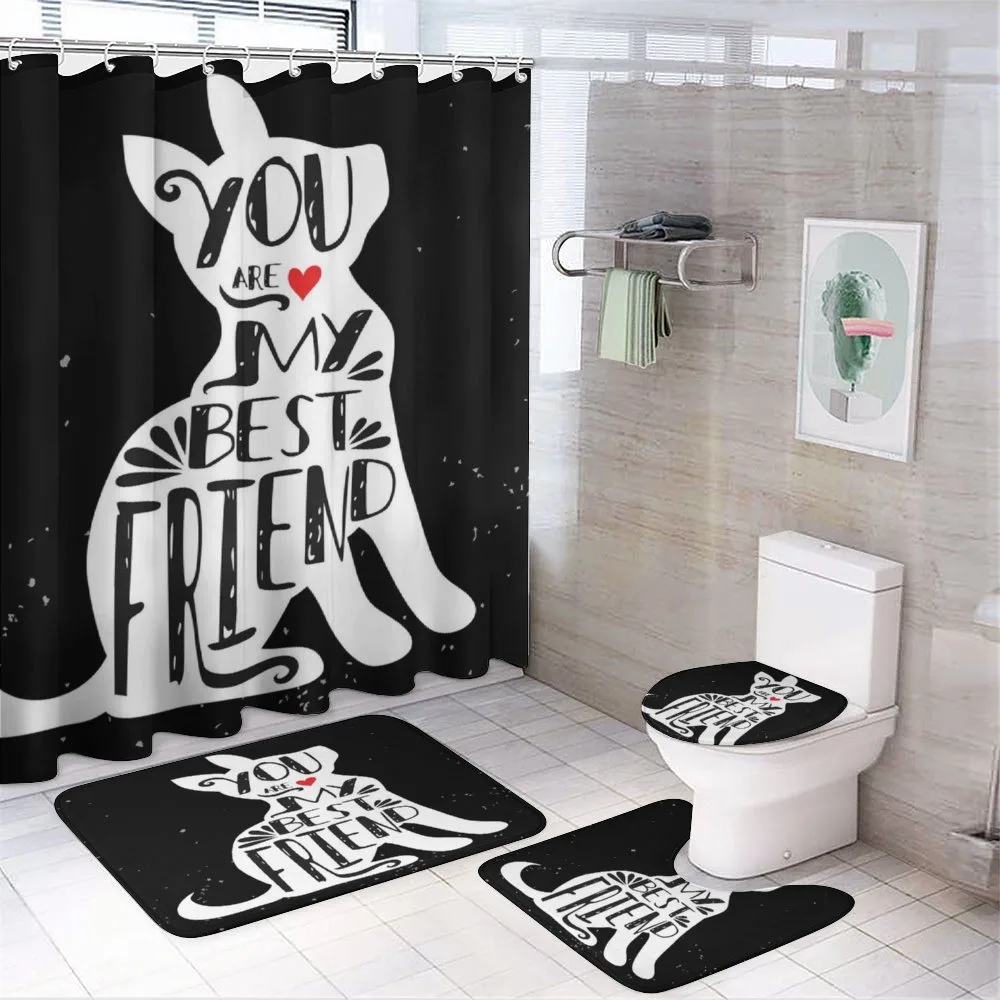 Puppy Lover Buddy — 4-Piece Bathroom Set preview