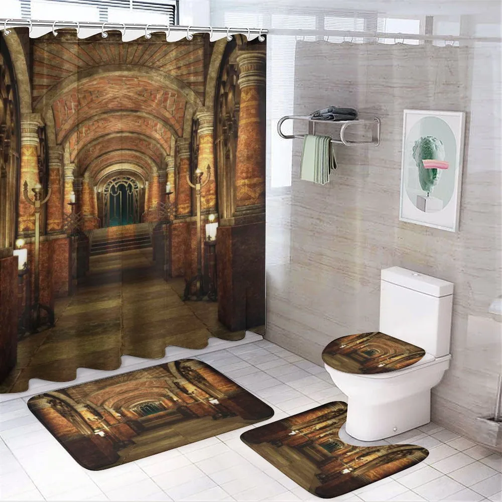 Secret Passage Medieval — 4-Piece Bathroom Set preview