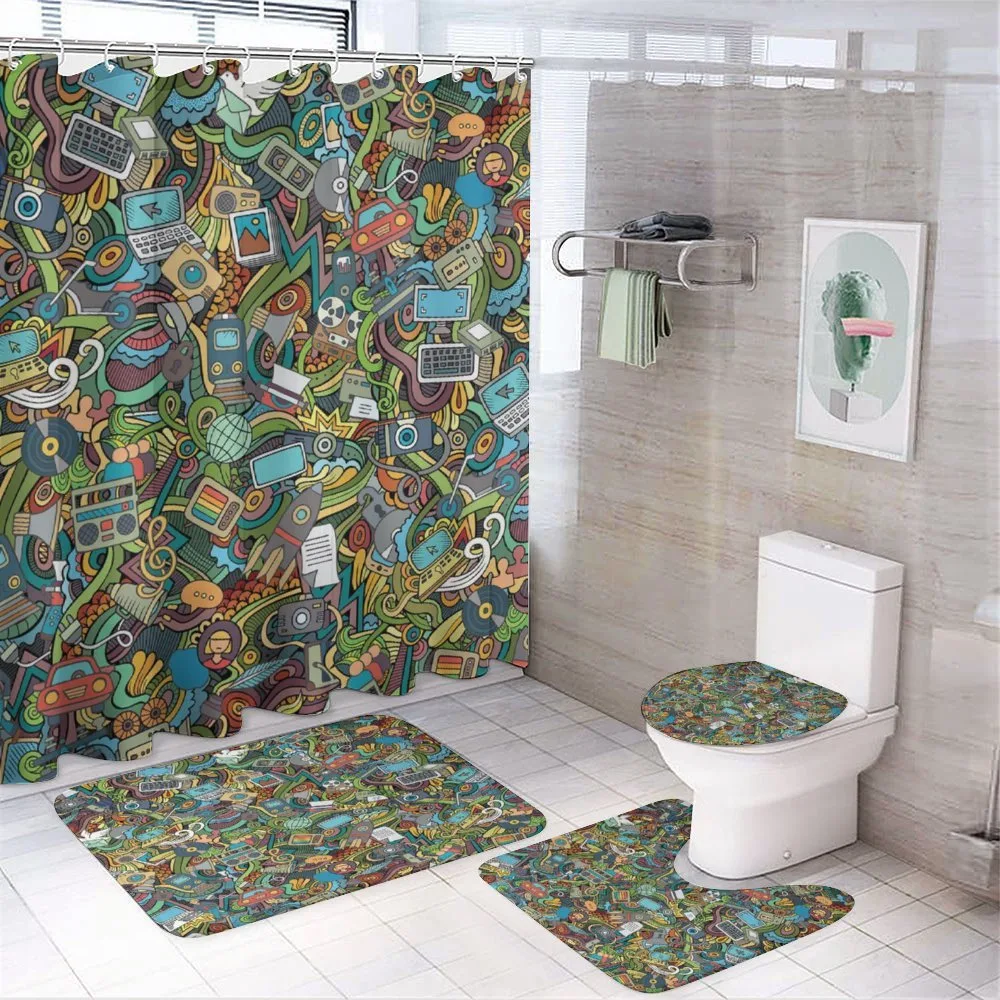 Social MediDevices — 4-Piece Bathroom Set preview