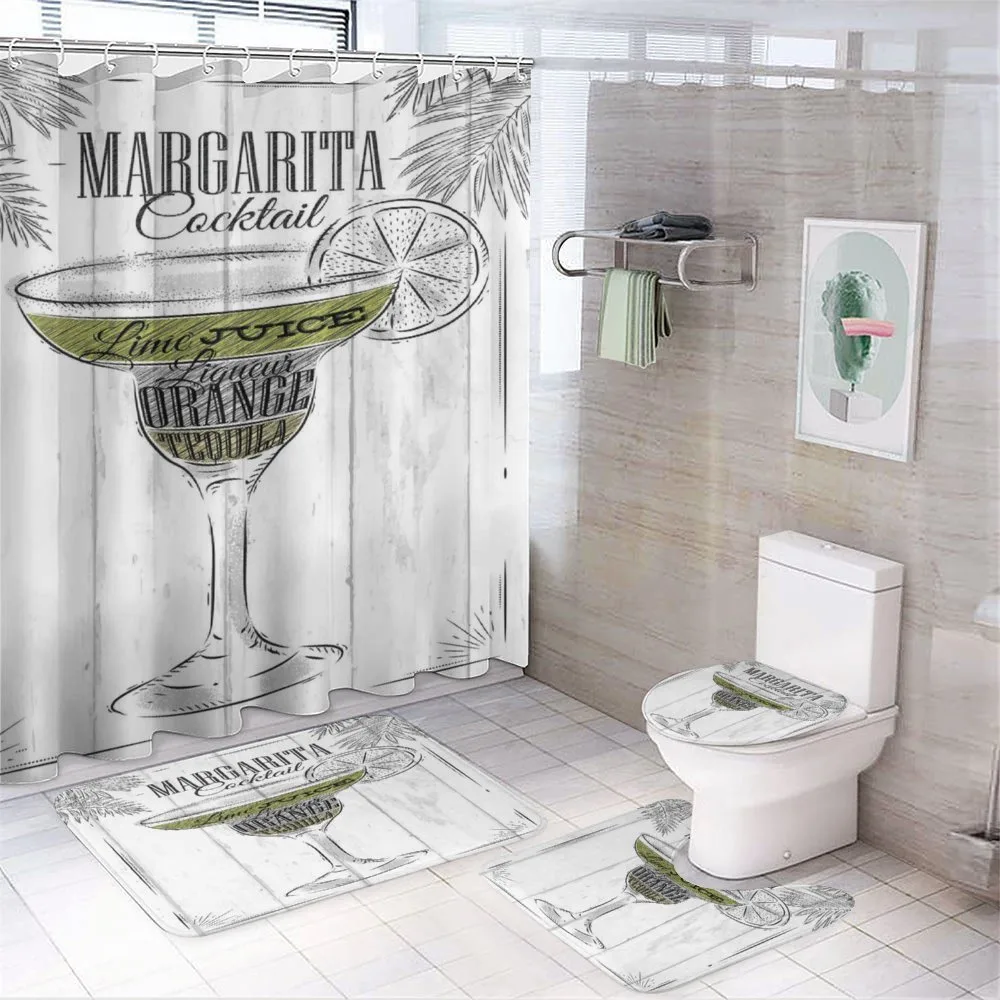 Ingredients of Margarita — 4-Piece Bathroom Set preview