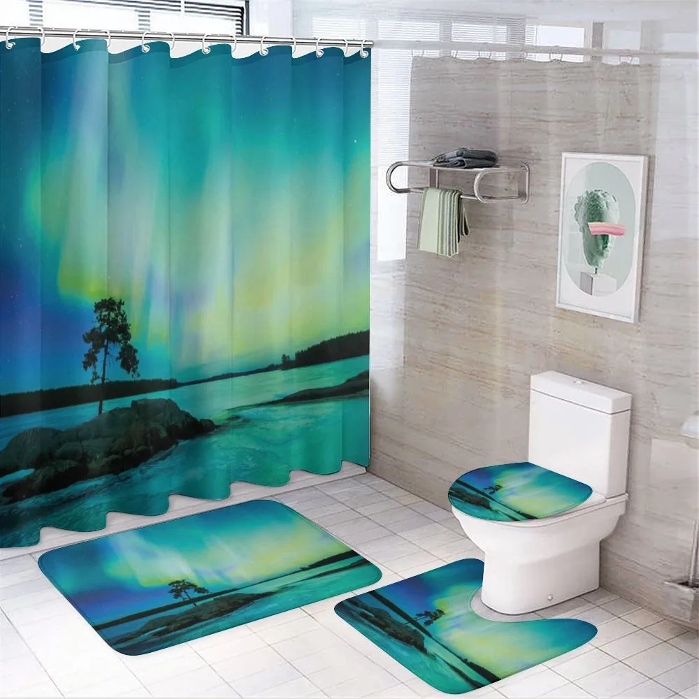 Rocky Stone River — 4-Piece Bathroom Set preview