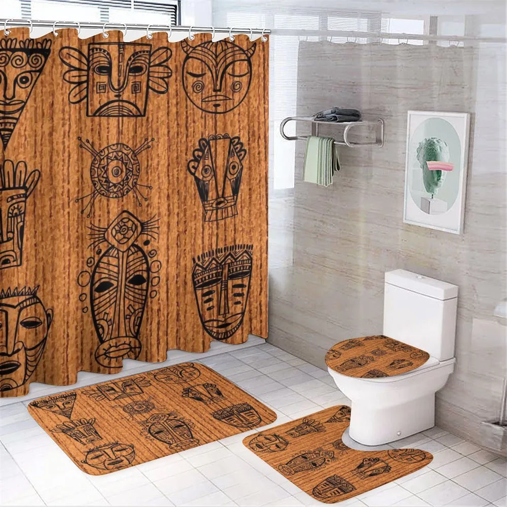Native Masks — 4-Piece Bathroom Set preview