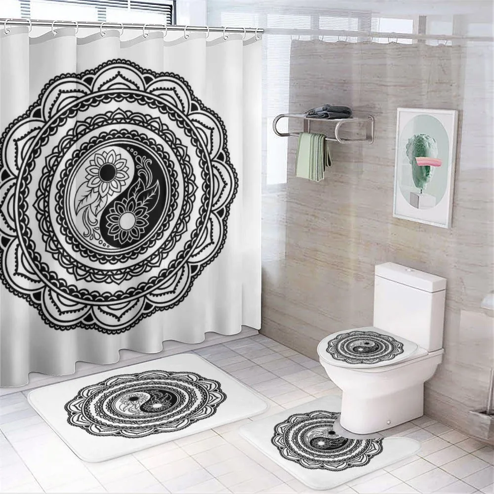 Folk Mandala — 4-Piece Bathroom Set preview
