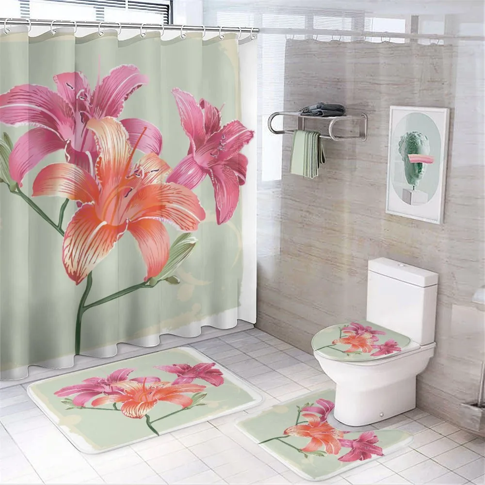 Lily Flora Bloom — 4-Piece Bathroom Set preview