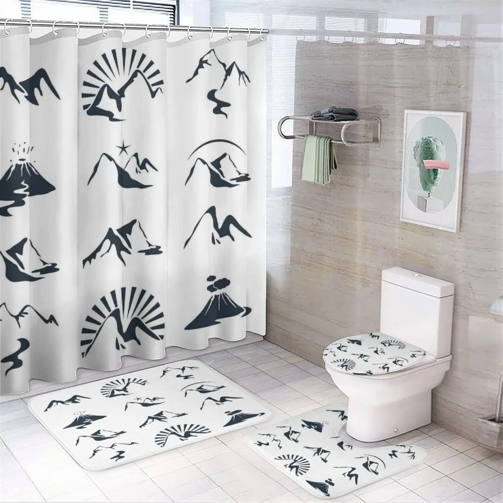 Mountain Design — 4-Piece Bathroom Set preview