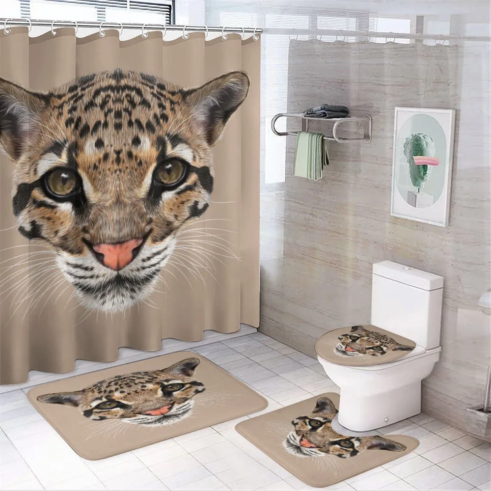 Baby Leopard Wild — 4-Piece Bathroom Set preview
