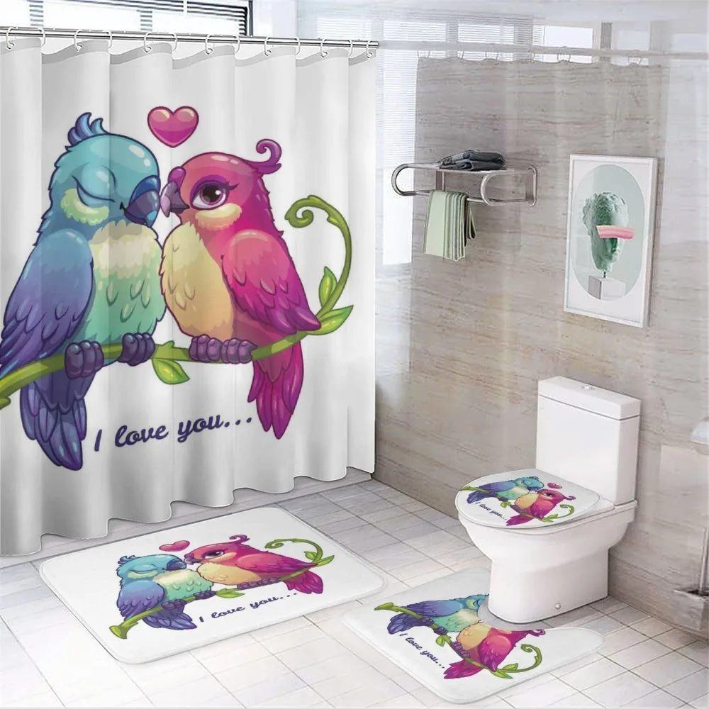 Branch with Heart — 4-Piece Bathroom Set preview