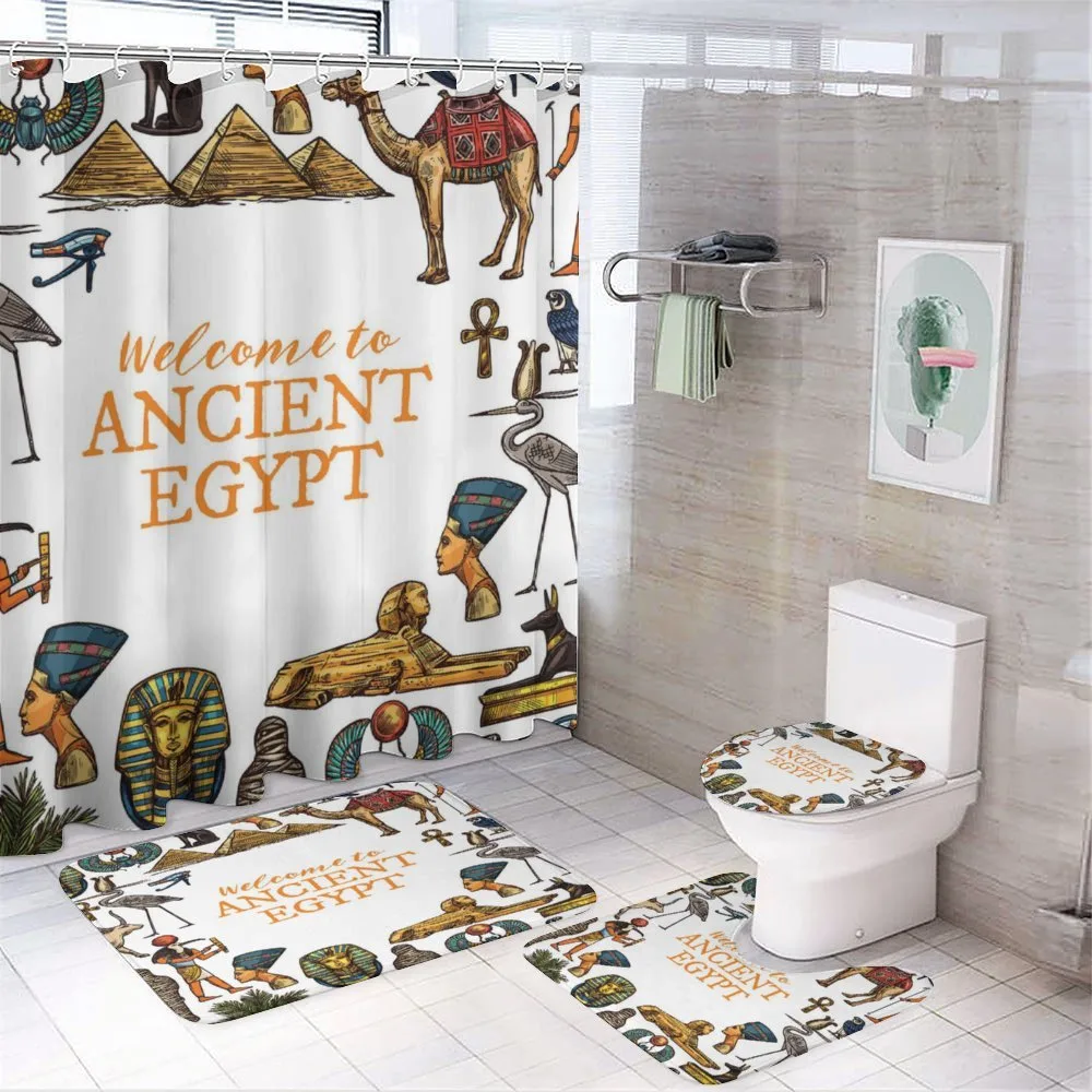 Welcome to Ancient Egypt — 4-Piece Bathroom Set preview