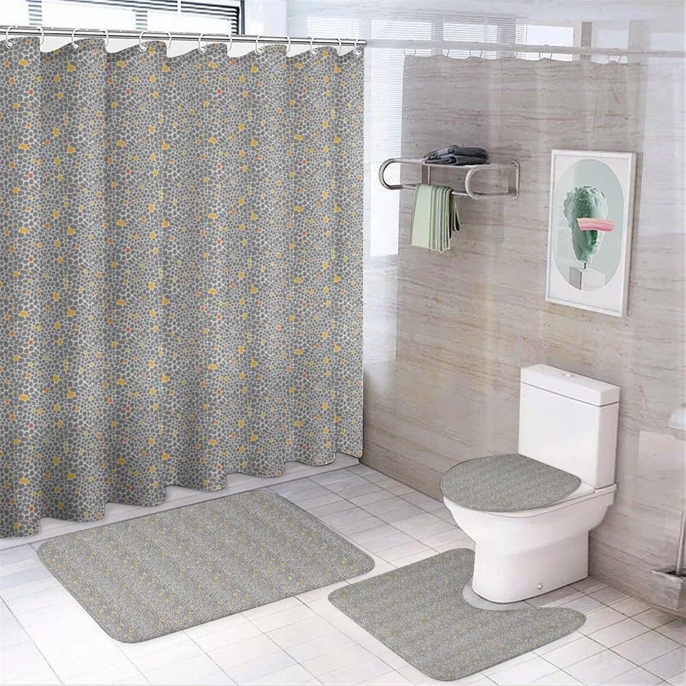 Abstract Spotty — 4-Piece Bathroom Set preview
